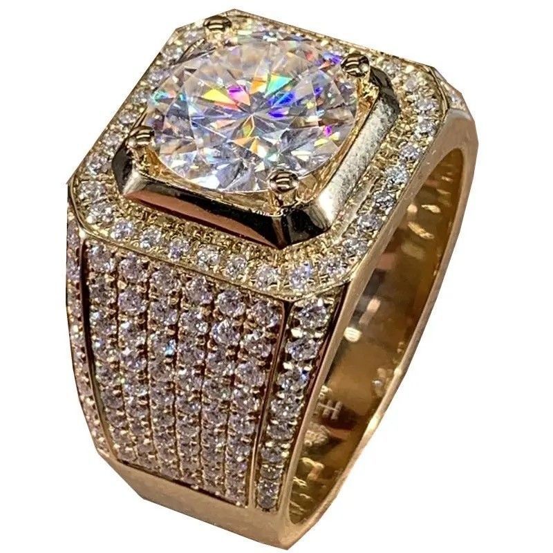 Minimalist Men's Designer Ring For Elegant Daily Wear And Occasions_voghion.com