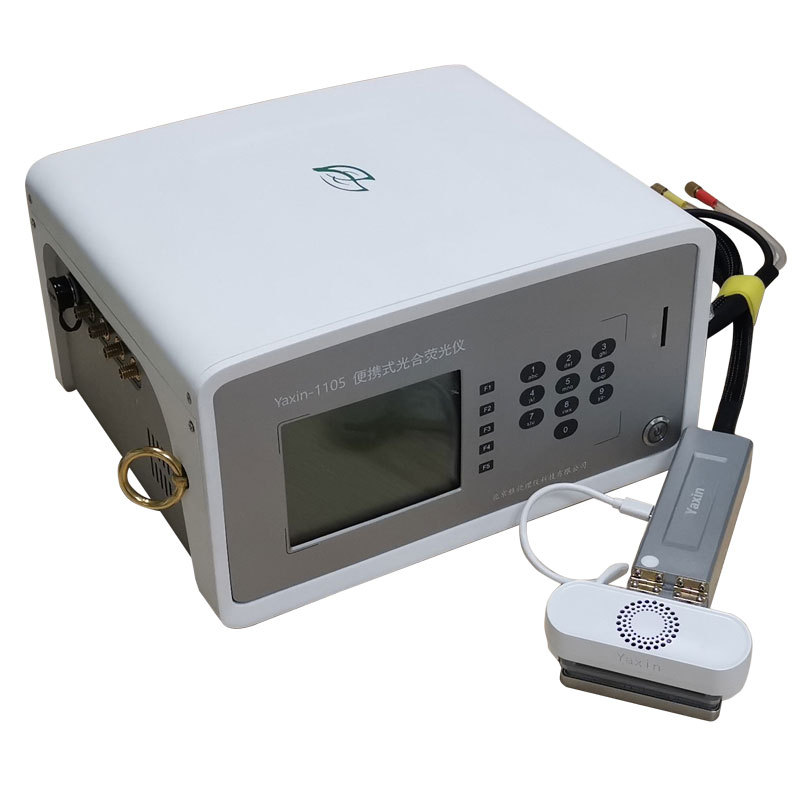 Yaxin-1105便携式光合荧光仪荧光测量仪荧光动力学曲线等曲线功能