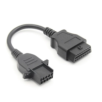 Obdii 16 Pin to Volvo 8 Pin Obd2 Cable Connector Auto Car