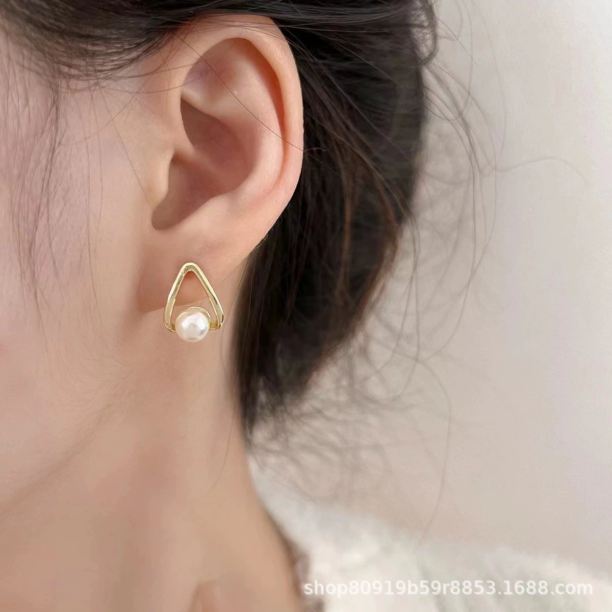 Серебряная игла, серьги, мелкие медные цирконии с жемчугом с кисточками, серебро 925 пробы, китайский стиль, европейский стиль