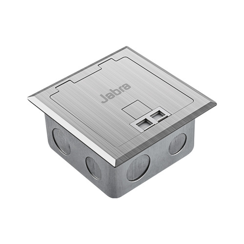 Jabra waterproof five-hole floor socket hidden open floor plug stainless steel floor seven-hole network socket