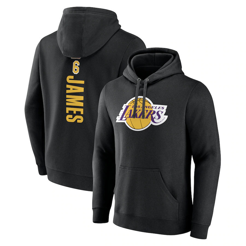 3D Printed Hooded Sweatshirt James Hoodie Export Cross-Border Basketball Uniform Nba Lakers Basketball Uniform Men's Ready Stock