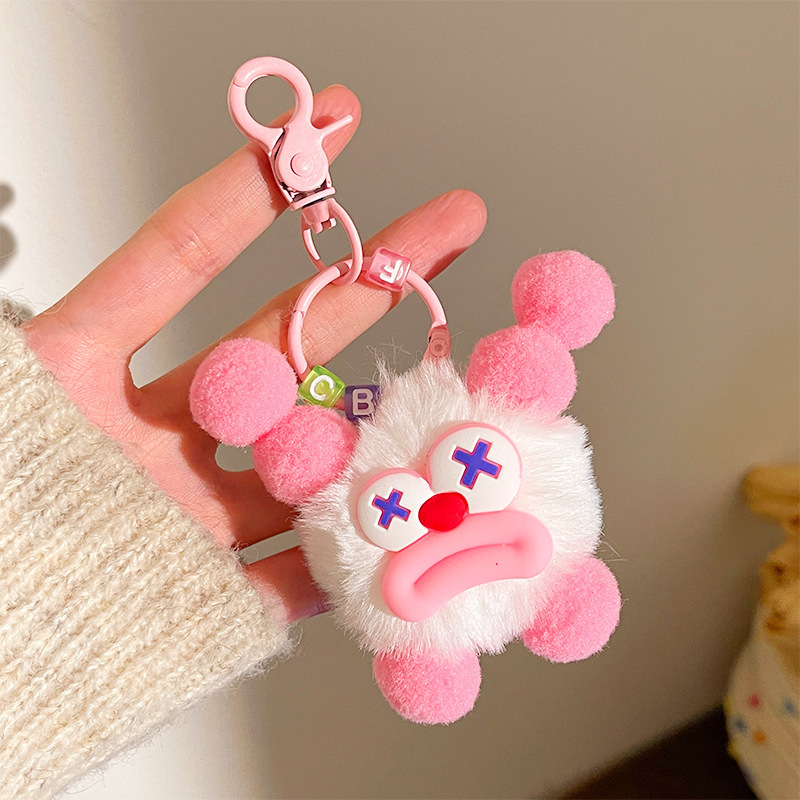 漫画かわいいぬいぐるみキーホルダーガールバッグ人形ペンダントカップル小さなギフトブティック小さな商品卸売|undefined