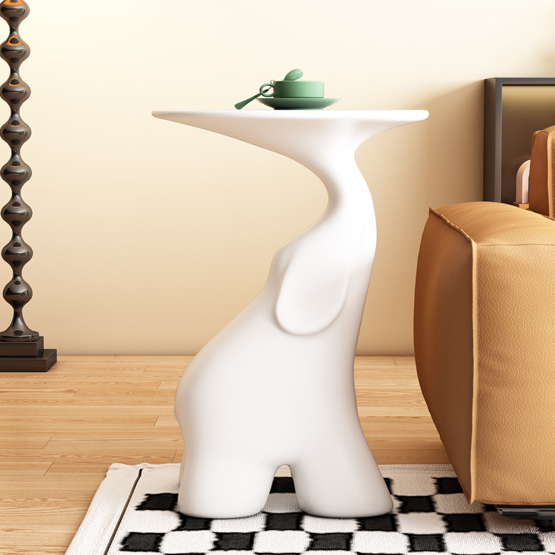 Modern Light Luxury Small Elephant Floor Ornament Trendy Store Modern Home Decor Living Room Sofa Small Side Table