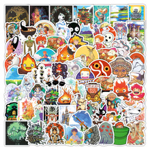 100张热款日漫涂鸦二次元贴纸DIY创意马克杯电脑笔记本书桌冰箱贴