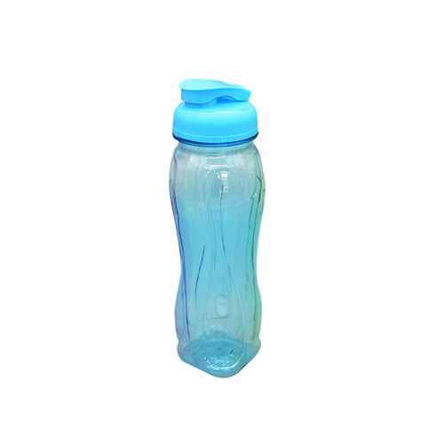 PET sports water bottle 750ml flip-top cold drink cup