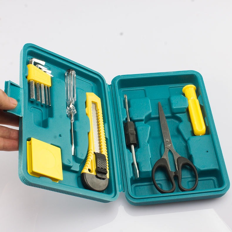 Household Tool Box, Multi-Functional Hardware Tool Set, Home Repair Combination Tool, Screwdriver Set, Complete Set for Home and Car Use
