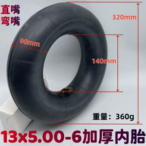 Elektrikli Nəqliyyat Aksesuarları 6inch Daxili Kamera/13X5.00-6 Şin/5.00-6 Kamera