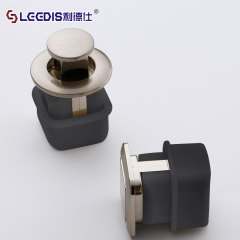 Lideashi Futon Drawer Handle Hidden Installation Cabinet Door Invisible Embedded Modern Minimalist Wardrobe Drawer Spring Handle