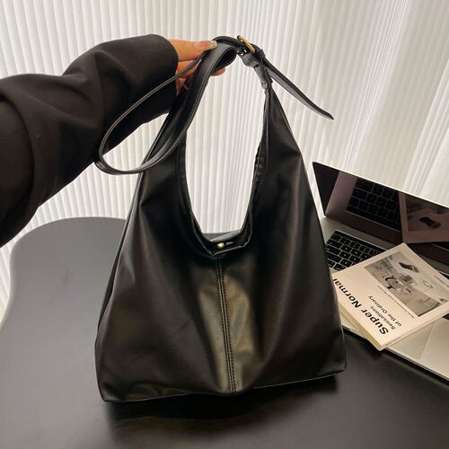 Large-capacity bag for women autumn  new fashionable shoulder bag simple fashionable large-capacity commuting tote bag for women