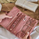 Cross-border Hot Velvet Jewelry Roll Bag Multi-function Earrings Necklace Jewelry Bag Wedding Velvet Jewelry Roll Bag