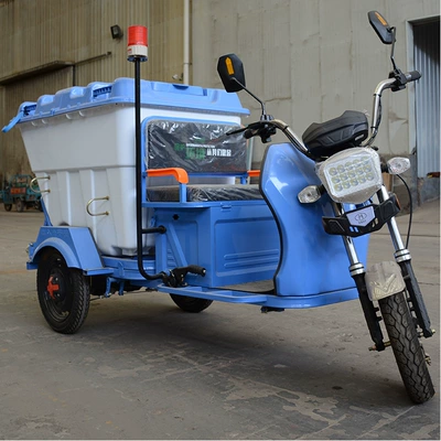 Plastic Cleaning Truck, Sanitation Garbage Elektrik zibil maşınları
