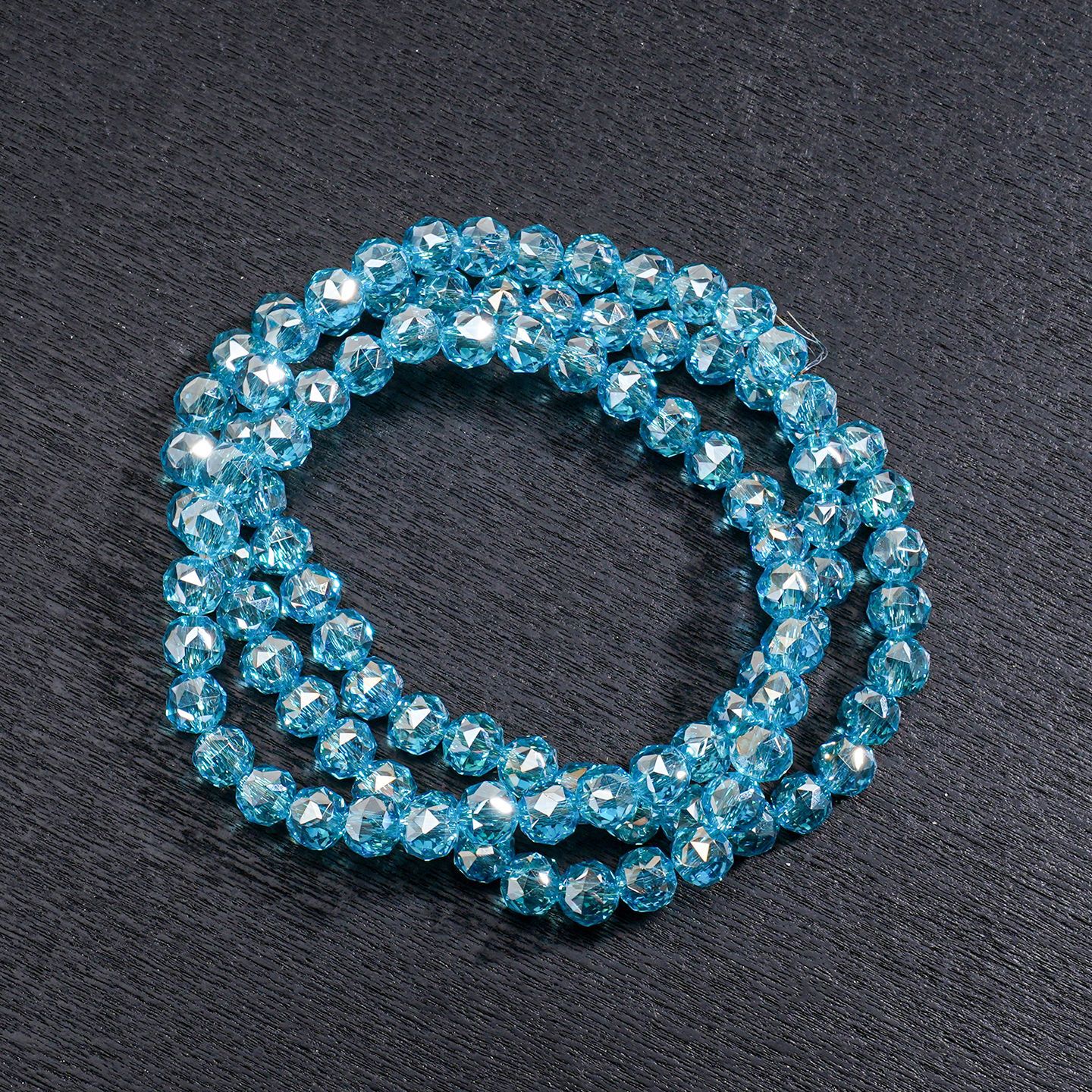 6mm cristal cuentas planas cristal cristal cuentas diy accesorios de joyería hechos a mano pulsera collar cadena de teléfono móvil material colgante