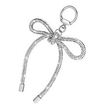 韩国ins小众博主同款时髦水钻蝴蝶结挂件钥匙扣包包手机壳挂件