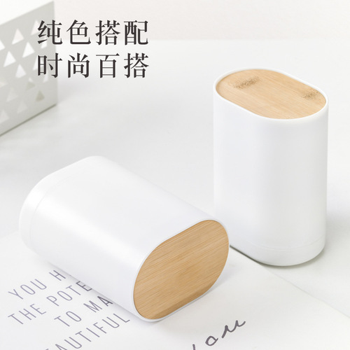Cross-border cotton swab box, toothpick box, creative multi-functional automatic lifting toothpick box, portable cotton swab storage box