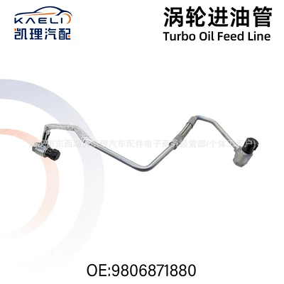 9824001880 is suitable for Citroën, Peugeot, DS, BMW turbo oil inlet pipe 1.6T lubrication pipe 037956