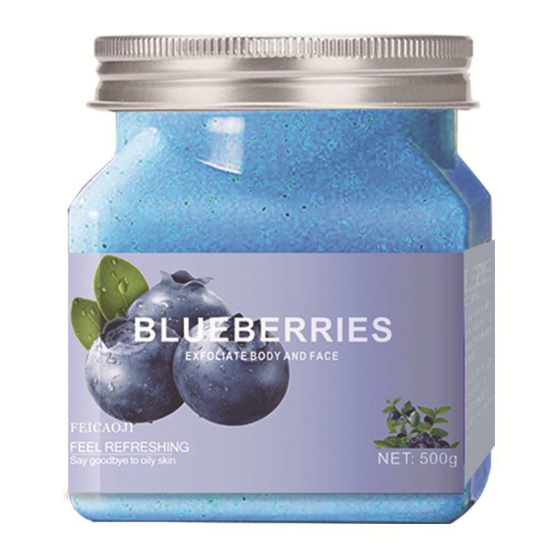 Exfoliante corporal de aguacate, exfoliación facial con ácido de frutas, piel de gallina, versión en inglés, comercio exterior transfronterizo al por mayor