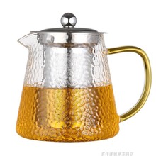 O6AM加厚玻璃茶壶大容量耐高温泡茶壶过滤花草冲茶器防爆功夫茶具