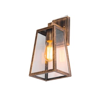 Outdoor wall lamp American retro wrought iron corridor aisle lamp Villa B & B balcony outdoor waterproof wall lamp