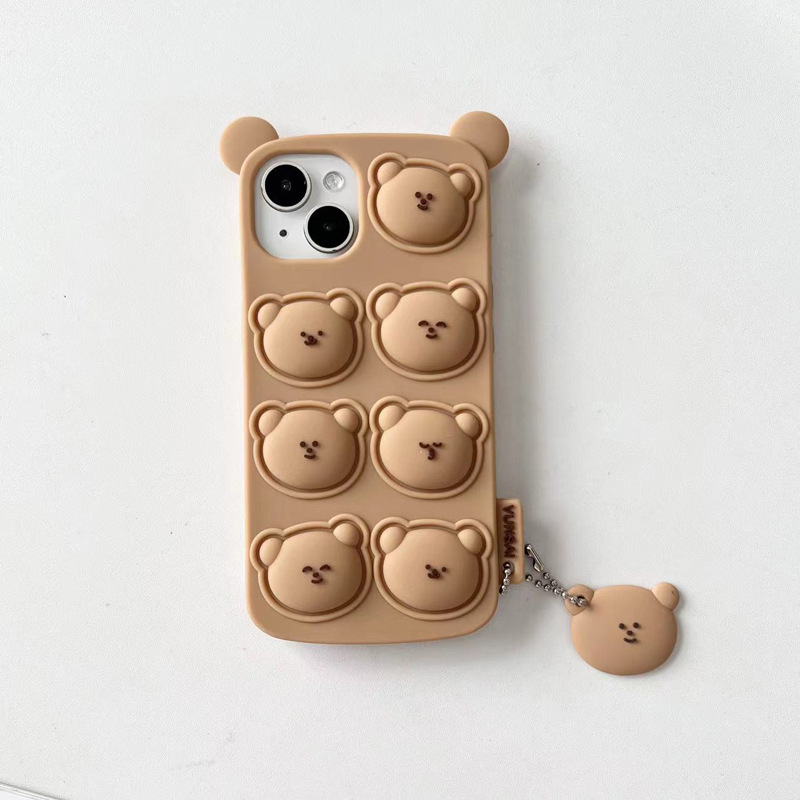 thumbnail image 5 of Adecuado para iPhone14promax funda para teléfono móvil Stitch silicona Apple 13 funda protectora anticaída todo incluido 12 estilos 67, 5 of 5