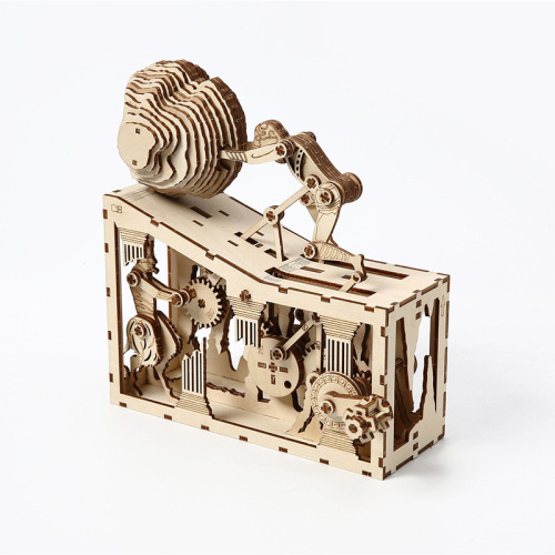 Cross-border new product Sisyphus wooden puzzle toy for children DIY wooden puzzle toy desktop decoration