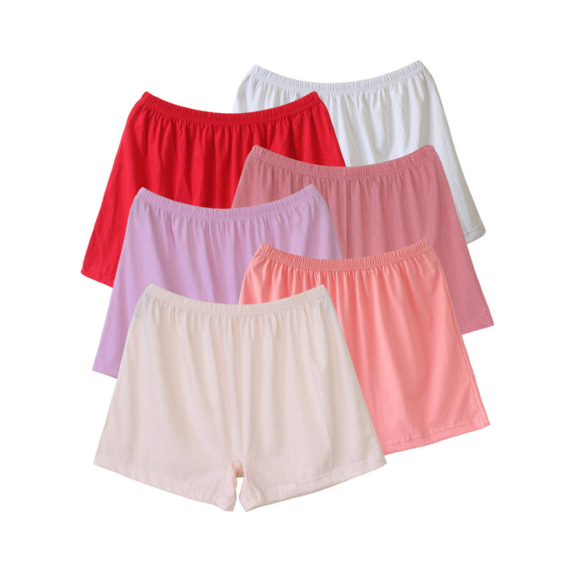 Middle-Aged and Elderly Women's Cotton Boxer Briefs, High-Waisted Women's Cotton Boxer Briefs, Loose-Fitting Cotton Boxer Briefs with Deep Crotch Middle-Aged and Elderly Women's Cotton Boxer Briefs, High-Waisted Women's Cotton Boxer Briefs, Loose-Fitting Cotton Boxer Briefs with Deep Crotch
