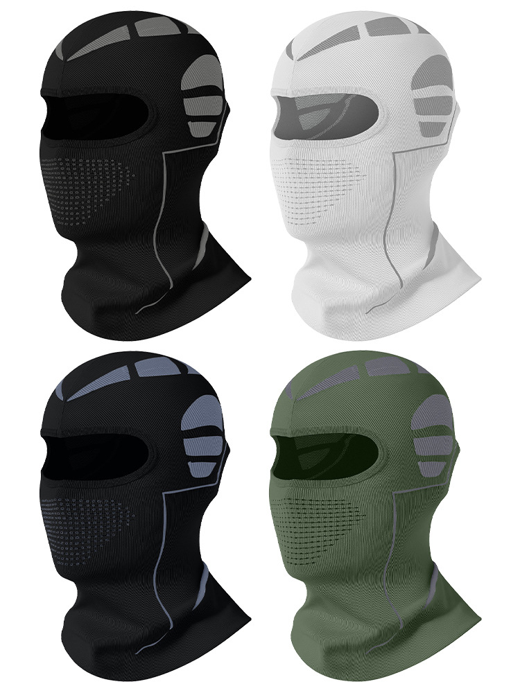 Comercio exterior motocicleta de venta caliente cubierta de cabeza medio casco máscara de aire libre agujero de ventilación columna cervical invierno abrigo collar