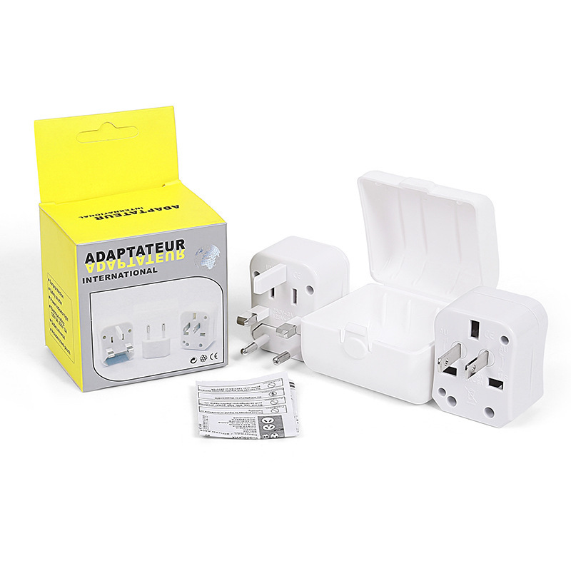 Cross-Border Portable Conversion Plug Universal Travel Plug Converter British Standard European Standard American Standard Conversion Plug Adapter Cross-Border Portable Conversion Plug Universal Travel Plug Converter British Standard European Standard American Standard Conversion Plug Adapter