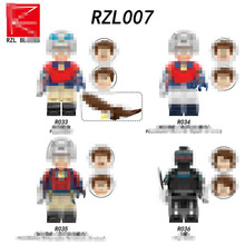 RZL007积木人仔R033-036-儿童拼装玩具外贸袋装