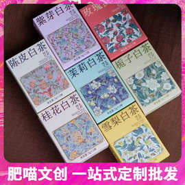 礼遇花开白茶叶礼盒伴手礼婚庆用品伴娘伴郎礼物礼盒内搭喜铺批发