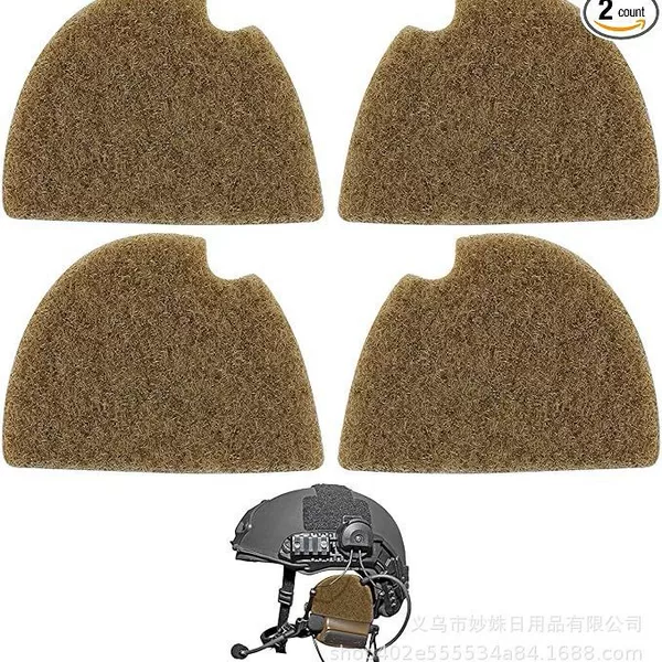.Tactical Headphone Hook and Loop Patch for Cross-Border Amazon, Suitable for Peltor Comtac Headphone Hook and Loop Accessories