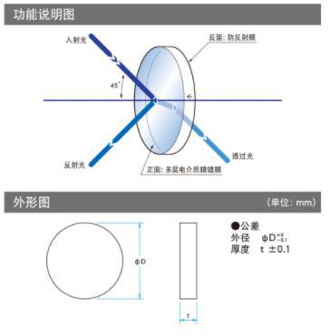 OptoSigma西格玛光机 YHS-50C08-355 高调波分离器