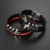 Woven bracelet stainless steel, accessory, wholesale