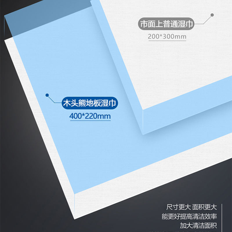 Floor Wipes 40*22 Embossed Thickeneded Electrostatic Dust Removal Paper Mopping Paper to Remove Mites and Wipe the Floor Mop Mop Delivery