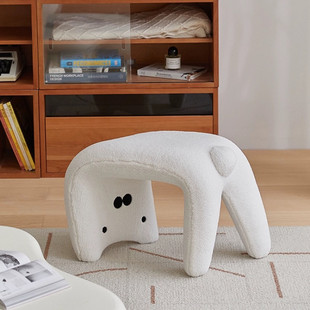 Kitten Stool Internet Celebrity Dressing Chair Liquid Cat Makeup Stool Door Entrance Shoe Stool Cloakroom Shoe Changing Stool