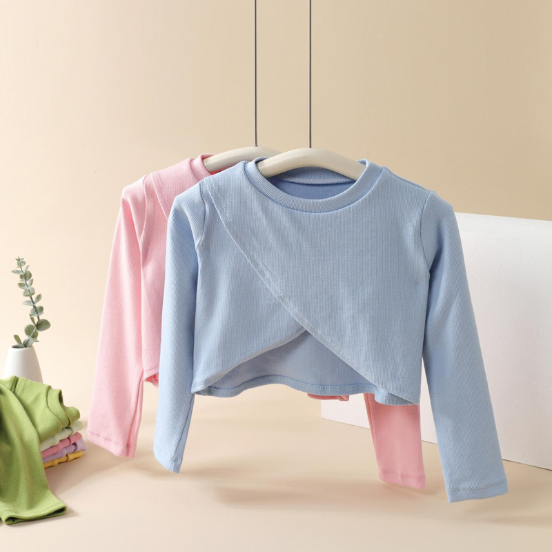 New Style Dance Sweater Shawl Children's Warm Dance Shawl Long Sleeve Dance Clothes Children's Dance Practice Clothes Sweater