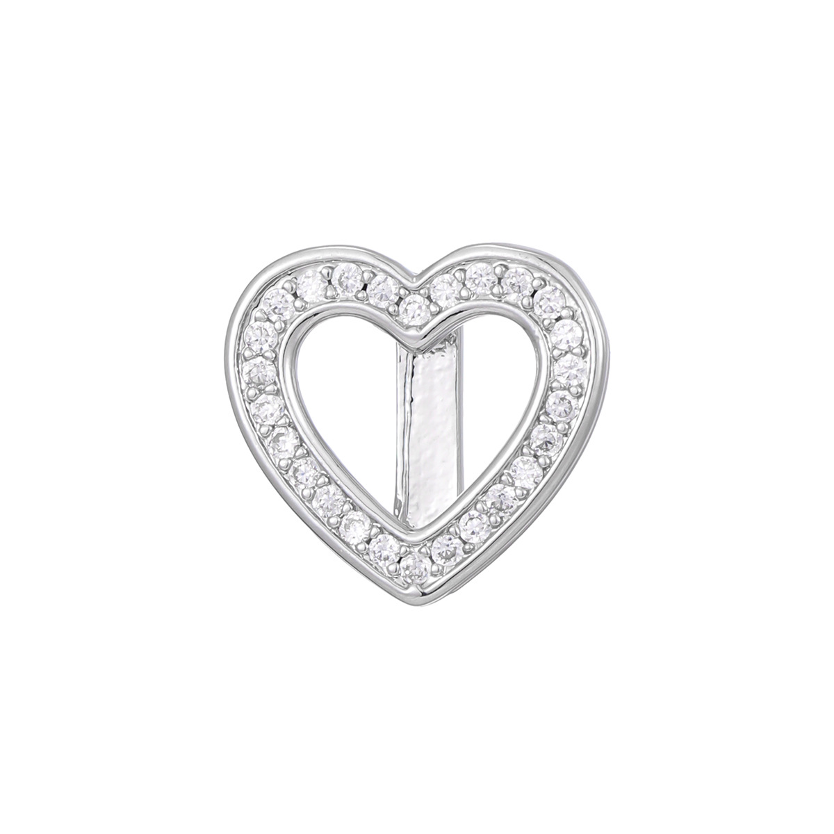 5g Weight Jewelry Accessories Jewelry Making Type Jewelry Accessories Classification 1 Piece Quantity Copper Material Heart Shape Pattern All Seasons Season Polished Finish Plating Design Simple Style, Shiny Style 1 Piece Copper Heart Shape Polished Jewelry Accessories Jewelry Accessories 15