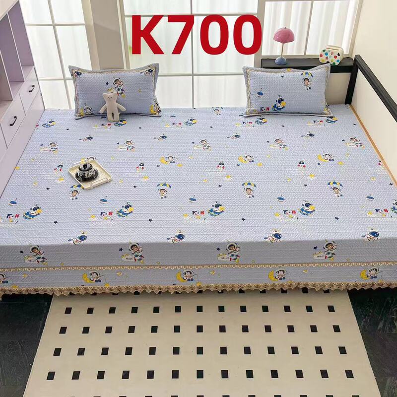 New Pure Cotton Quilted Quilted Non-Slip Tatami Kang Mattress Mattress Fitted Sheet Bed Cover Manufacturer Wholesale