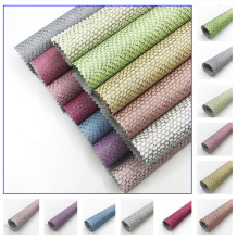 21年新款 金葱粉布鞋面皮革闪光蛇皮纹格利特