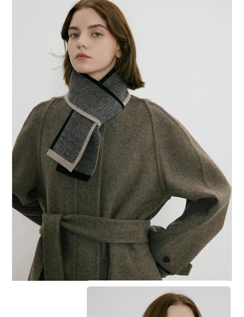 Temperament Little Artifact~Autumn and Winter New South Korean Minority INS Style Color Matching Warm Knitted Scarf Neck_voghion.com
