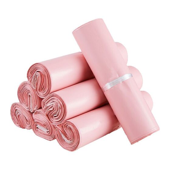 Pink Express Bag Packing Bag New Material Low Pressure Yiwu Factory Wholesale Clothing Packaging Bag Cross-border Express Bag
