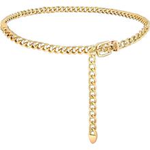 J 35270 Punk Chain Belt Adjustable Metal ����������� �羳ר
