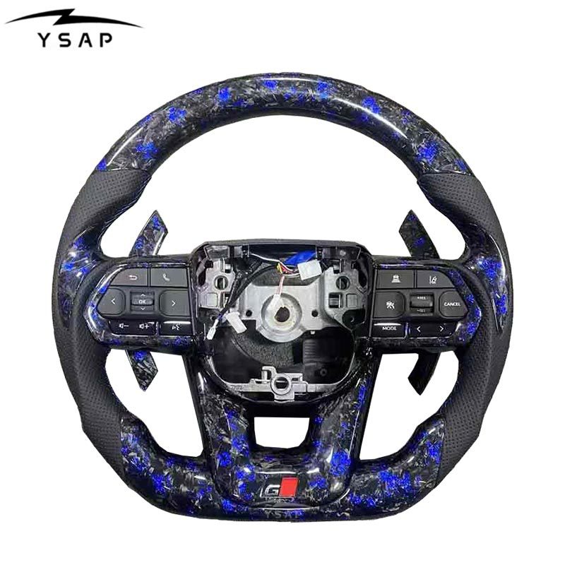 Cooluze Lc300 Lc200 Lc150 Fortuner Hilux Revo Forged Carbon Fiber Steering Wheel