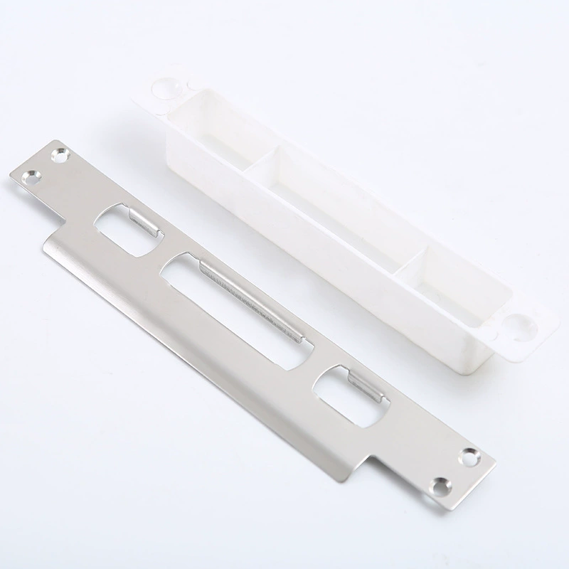 Фурнитура для замков дверей спальни, универсальная (для левой и правой стороны), специальный корпус замка, деревянная дверная защелка, замковая коробка, врезной замок, направляющий элемент.