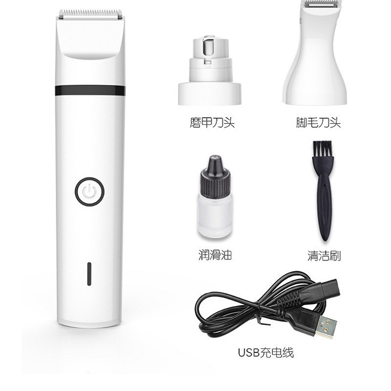 아마존 면도기 전기 클리퍼 애완 동물 용품 헤어 리무버 애완 동물 광택 면도기 3 대 1 배달 제한 빗