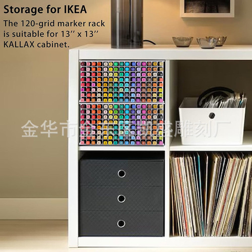 Cross-border new children's marker pen storage box kindergarten desktop pen holder storage rack multi-functional pen holder storage rack