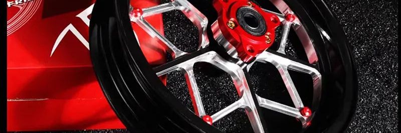 Single-disc wheel hub accessories for Niu No.9 modified with dual disc brakes, second generation 12inch Stinger, 185mm opening