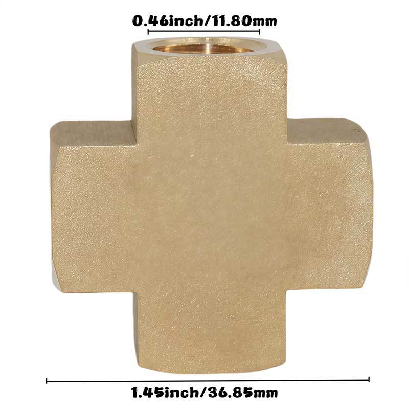 ��ʽ����1/4NPT��˿ͭ��ͨ���� ����ͭ��ͨ ˮ��ͭ��ͷ