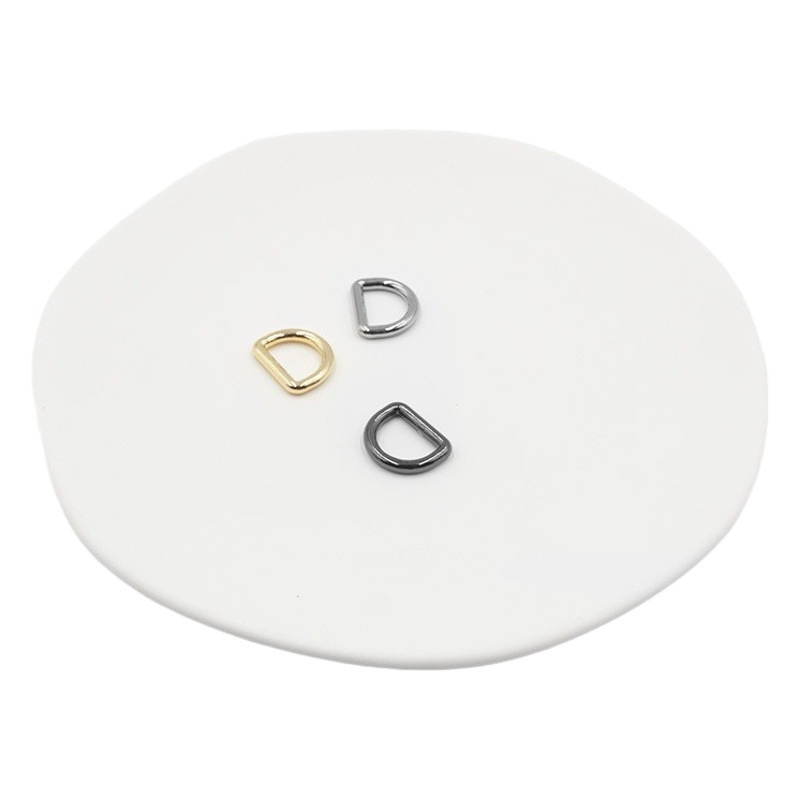 Cross-border New Outdoor Pet Metal Semi-circular D-ring Zinc Alloy D-buckle Luggage Hardware Accessories D-buckle D-buckle