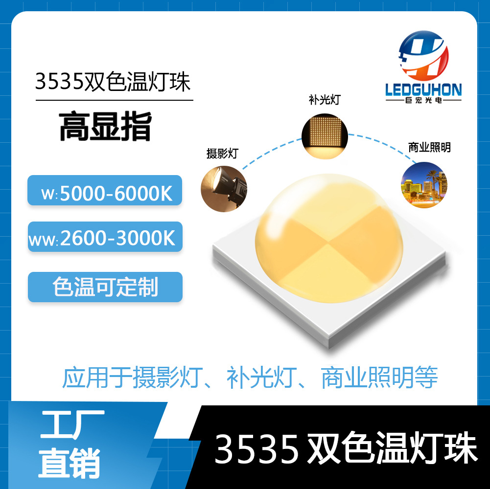 ��������3535����ů����о˫ɫ���鲹�����Ӱ��3535˫ɫled����